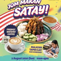 Jom Makan Satay at Ambang Residensi 🍢☕ | News & Activities | Miro Art Studio