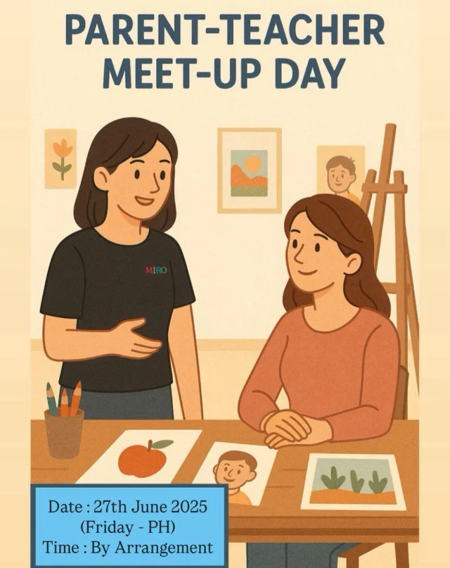 Parent-Teacher Meet Up Day | News & Activities | Miro Art Studio