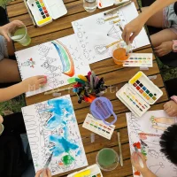 Outdoor Painting Day | News & Activities | Miro Art Studio